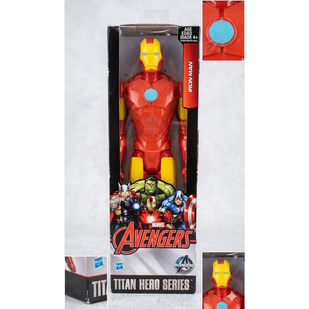Marvel Avengers Titan Hero Series Iron Man 12" Action Figure Hasbro Hasbro New